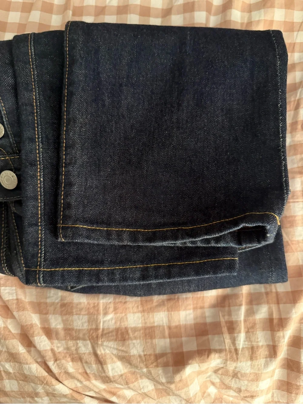Men’s double RL jeans size 34x32 (altered length ) slim fit